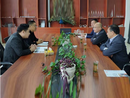 接待明光市委副書記市長(zhǎng)一行人來(lái)我司招商引資考察